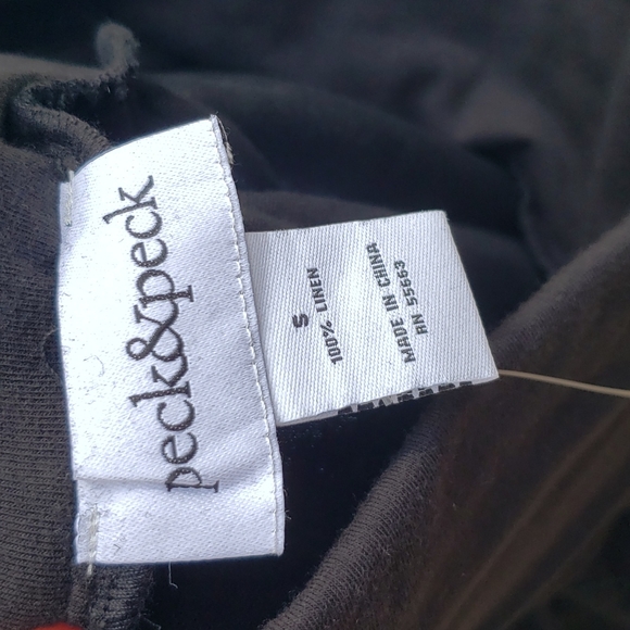 Peck & Peck Linen Pants size small - Picture 3 of 3